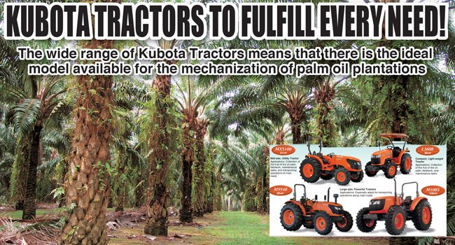 PT KUBOTA MACHINERY INDONESIA, GARAP PASAR TRAKTOR KELAS MENENGAH