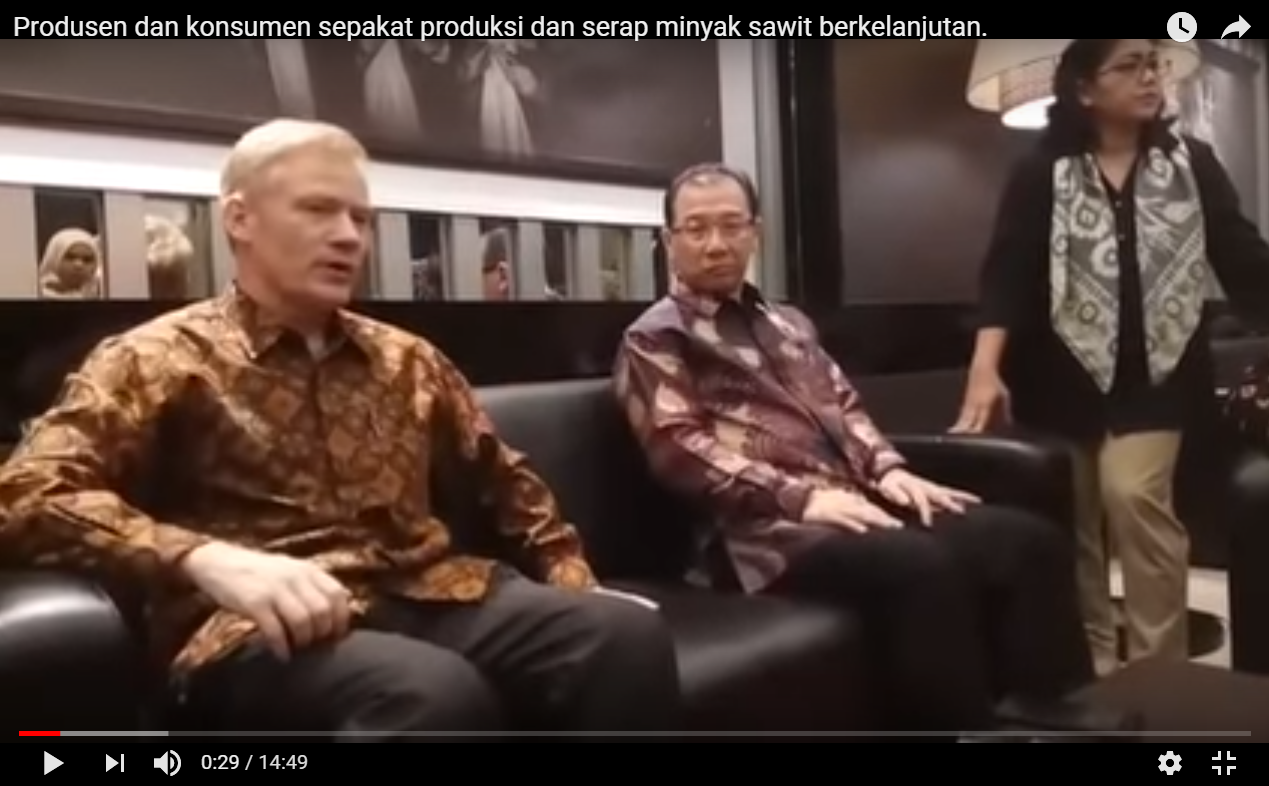 Produsen dan konsumen sepakat produksi dan serap minyak sawit berkelanjutan.