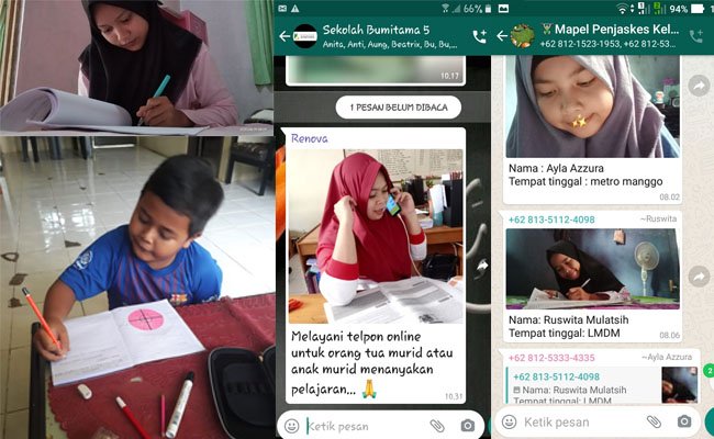 Cegah Covid19, Yayasan Bumitama Terapkan Belajar Via Online dan Offline