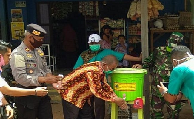 Koperasi Bahaum Salurkan 100 Alat Cuci Tangan, Guna Memutus Sebaran Covid-19