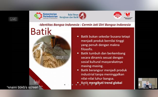 Batik Sawit Tingkatkan Serapan Minyak Sawit Indonesia