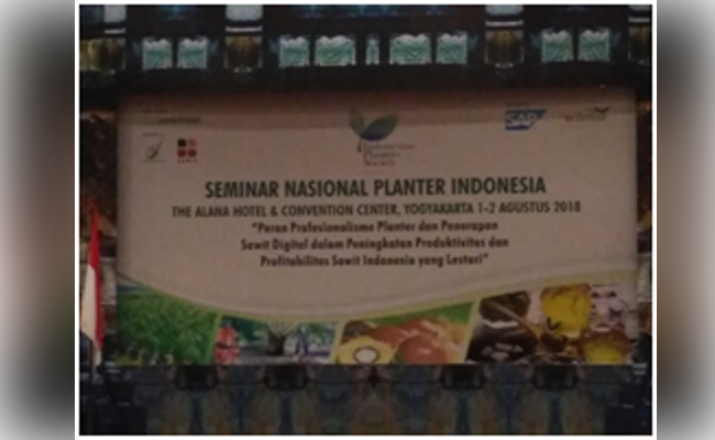 Seminar Nasional Planters Indonesia: Menggagas Peran Profesionalisme Planters