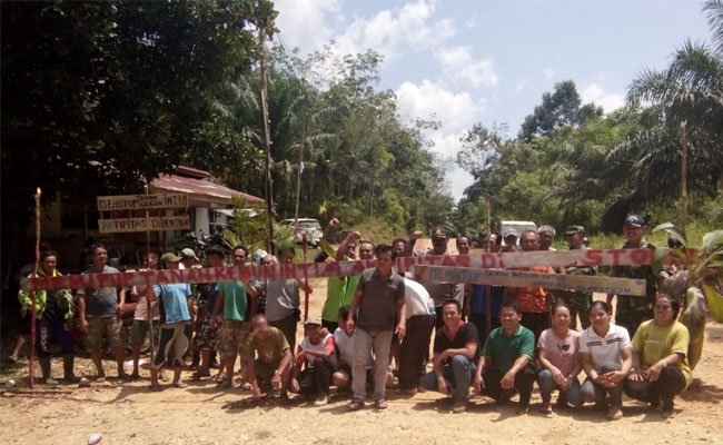 Tidak Tanggapi Tuntutan Petani Sawit, Operasional Pabrik PTPN XIII Ditutup