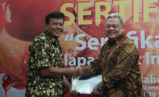 Koperasi Sekato Jaya Mitra Wilmar Peroleh Sertifikat ISPO Sawit