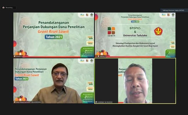 BPDP-KS Berikan Dukungan Dana Riset Sawit Bagi 18 Lembaga Penelitian di 2021