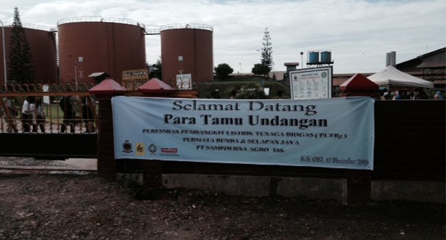 Gubernur Sumsel Resmikan PLTBg