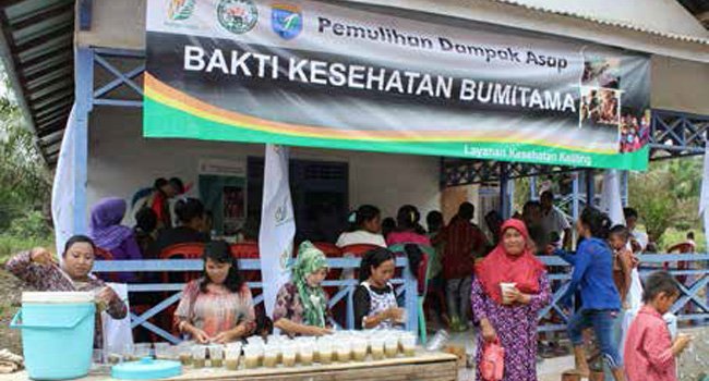 INFO BGA : BGA GROUP - BANTU KORBAN ASAP  LEWAT BAKTI KESEHATAN
