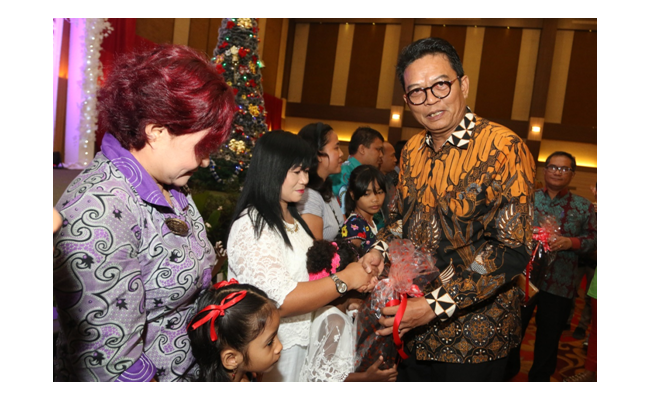 Sambut Natal, Tiga BUMN Berbagi Kebahagiaan Dengan 1.000 Anak Yatim Piatu Di Sumut