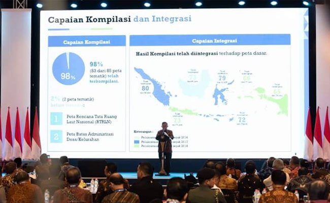 Geoportal Kebijakan Satu Peta, Atasi Tumpang Tindih Pemanfaatan Lahan