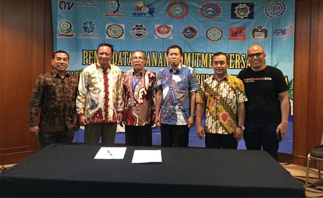 Jejaring Serikat Pekerja/Buruh Sawit Dibentuk Untuk Ciptakan Hubungan Industrial yang Harmonis