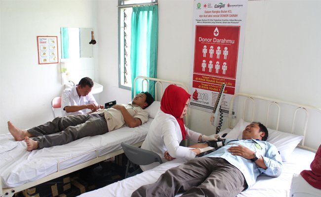 Cargill Adakan Kegiatan Donor Darah