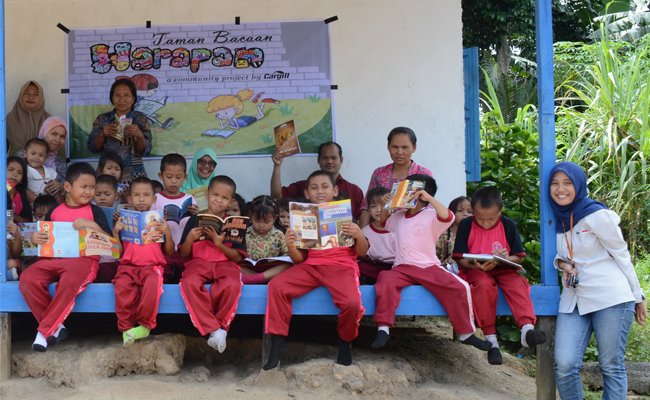 Cargill Bangun Taman Bacaan Harapan