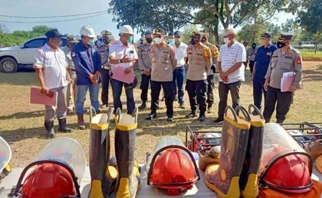 Bersama Kapolda, BGA Group Kalbar Gelar Apel Siaga Karhutla