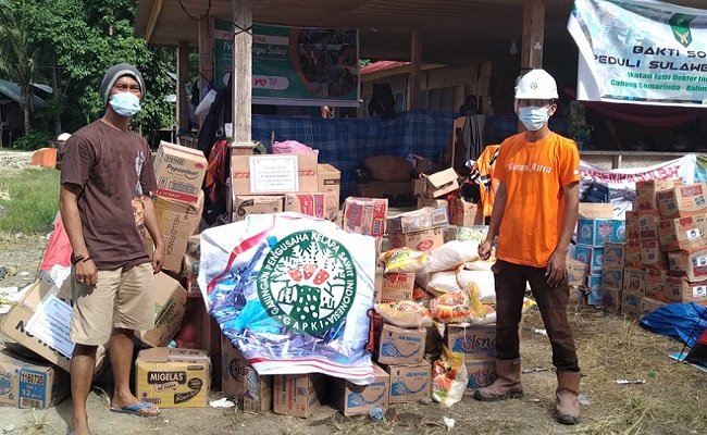 Pelaku Sawit Anggota GAPKI Sulawesi Bantu Masyarakat Terkena Gempa di Sulawesi Barat