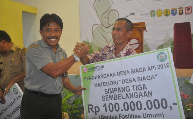 Desa Simpang Tiga Jadi Desa Siaga Api Dengan Skor Tertinggi