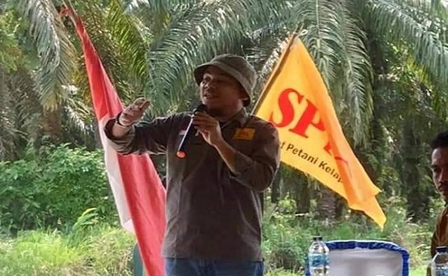 Petani Sawit Anggota SPKS Rohul Desak Pemerintah Revisi UU No. 33 tahun 2004