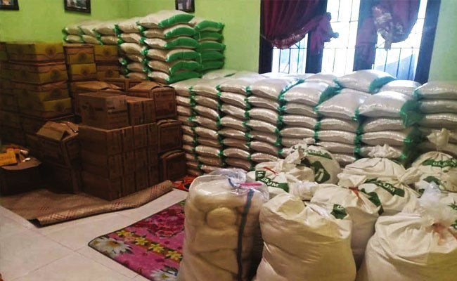 Petani Sawit Swadaya AP BML, Bantu Ringankan Masyarakat Terdampak Covid-19