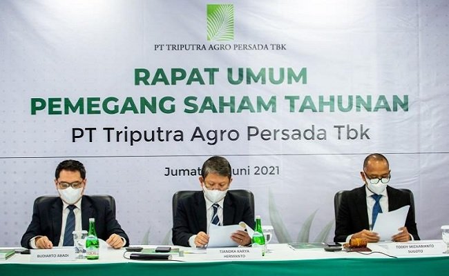 Sepanjang 2020 lalu Laba Bersih Berjalan Triputra Agro Senilai Rp 933 Miliar