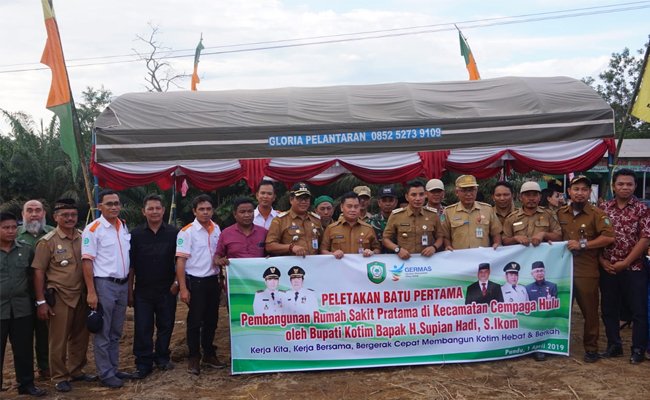 Perusahaan Sawit BGA Group Dukung Pembangunan Rumah Sakit di Cempaga Hulu