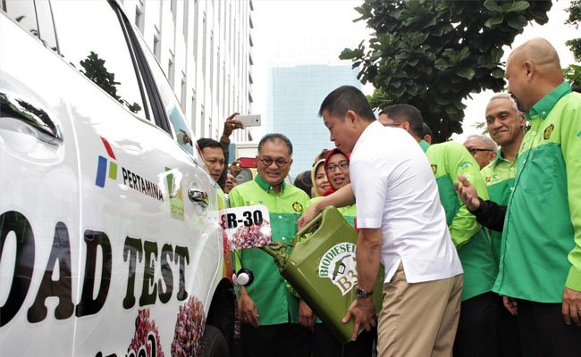 Road Test Biodiesel Sawit 30% (B30) Resmi Dilakukan