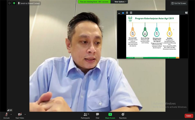 Hadapi New Normal, Asian Agri Lanjutkan Komitmen Minyak Sawit Berkelanjutan