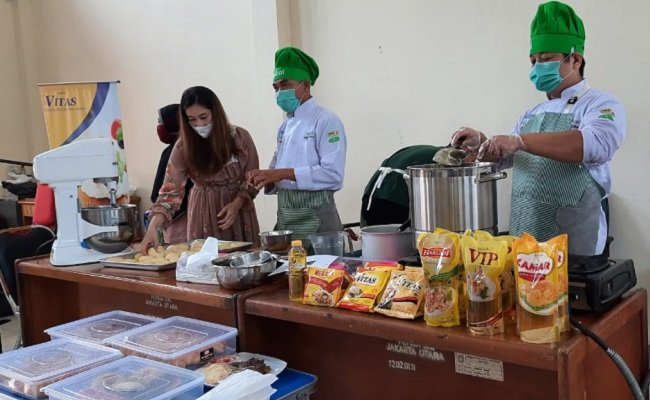 Pemkot Jakarta Utara Bersama Apical Group Gelar Pelatihan Memasak