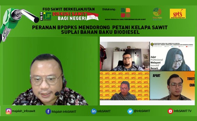 Peranan BPDPKS Mendorong Petani Kelapa Sawit Suplai Bahan Baku Biodiesel