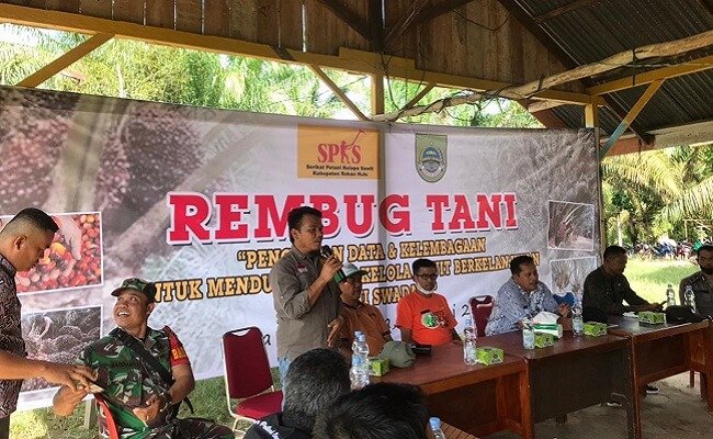 SPKS Gelar Rembug Tani, Sarana Edukasi Untuk Petani Sawit Swadaya di Riau