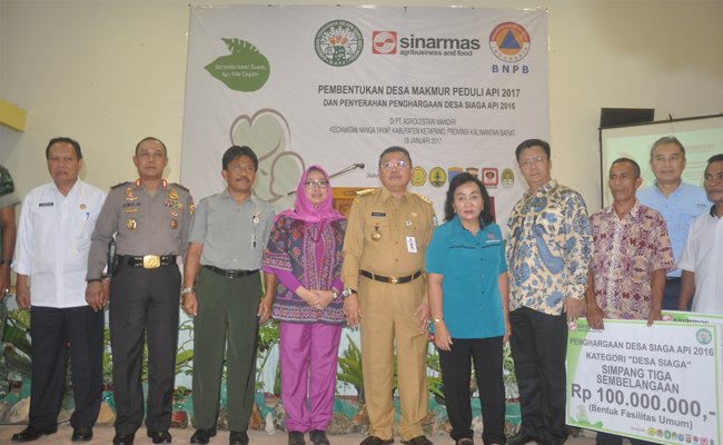 17 Desa Peroleh Reward Cegah Kebakaran Lahan Dan Hutan