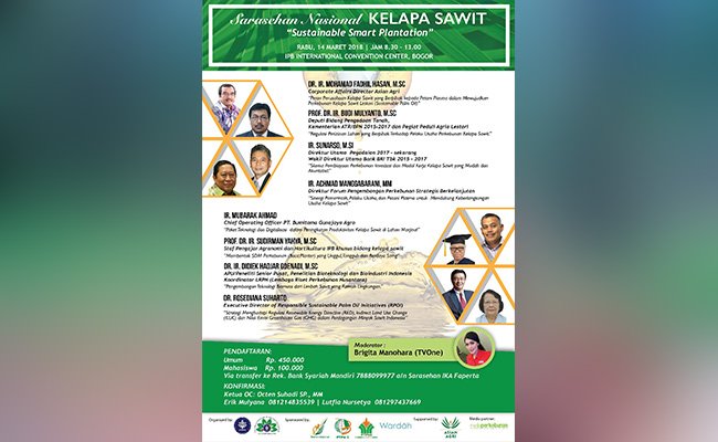 10 Isu Dibahas Dalam Sarasehan Nasional Kelapa Sawit