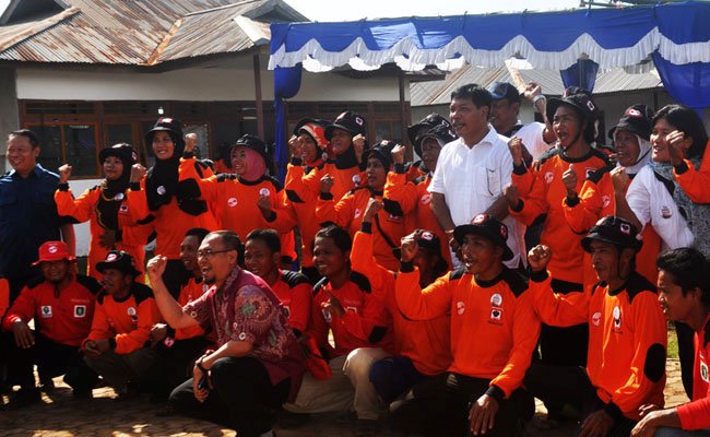 32 Desa Di Sumatera dan Kalimantan Bergabung ke Desa Makmur Peduli Api