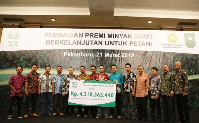 Asian Agri Bagikan Premi Minyak Sawit Berkelanjutan Rp 4,31 Miliar ke 72 Koperasi