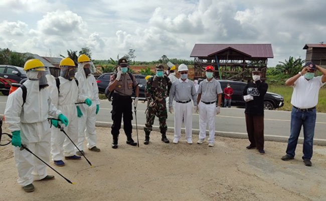 Perkebunan Sawit Sinarmas Ikut Cegah Penyebaran Covid-19