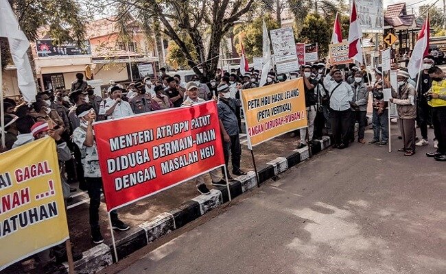 Petani Sawit dari 12 Desa Tuntut BPN Ketapang Selesaikan Sengketa HGU