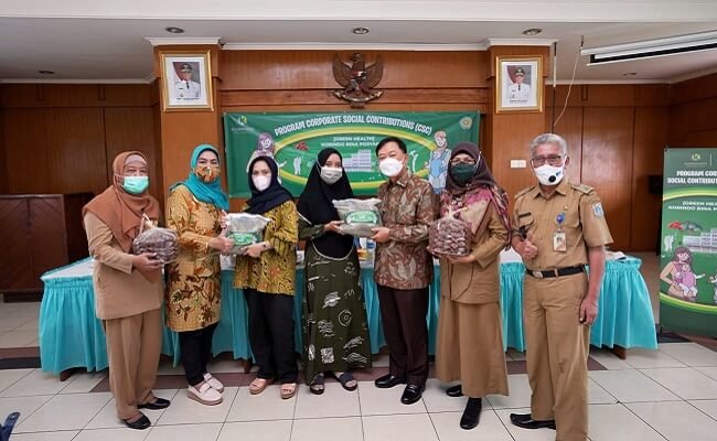 Yayasan Korindo Serahkan Bantuan Pemberian Makanan Tambahan (PMT)