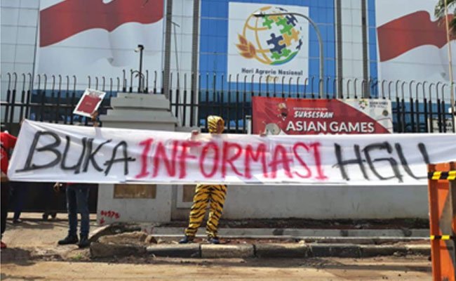 53 Ribu Teken Petisi Tuntut Buka Informasi HGU Lahan Kelapa Sawit