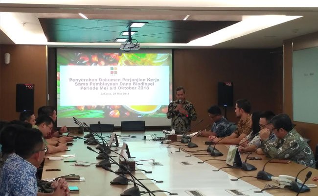 Anggaran Dana Insentif Biodiesel Sawit 2018 Ditetapkan Rp 9,8 triliun