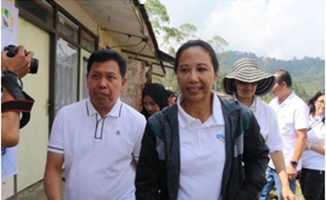 Menteri BUMN Kunjungi Kawasan Agrowisata Kebun PTPN VIII