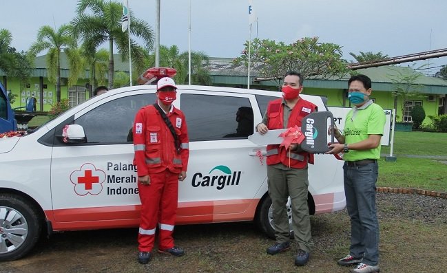 Dukung Pemerintah Tangani Covid-19, Cargill Donasikan Mobil Ambulans dan Rapid Test Kit