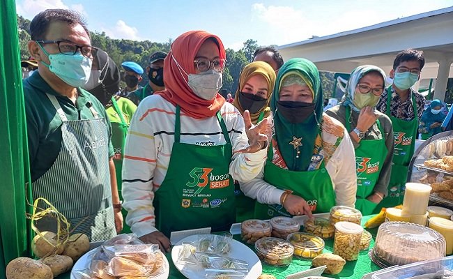 Apical Bersama Bupati Bogor Ajak Masyarakat Cintai Kuliner Tradisional