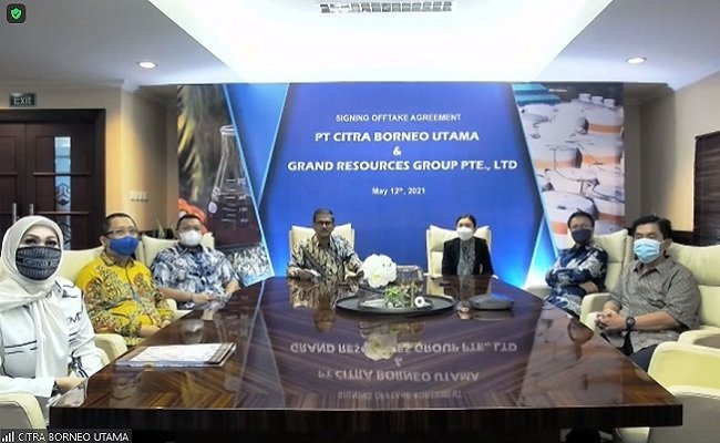 Produk Turunan Sawit Citra Borneo Utama Diserap Grand Resources Group Senilai US$ 10 Juta
