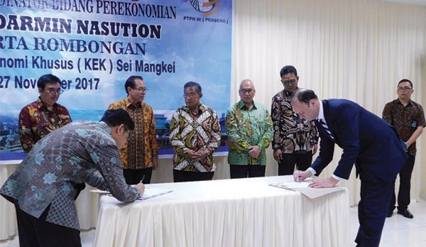 Pabrik Lauric Acids Senilai Rp 6,5 Triliun Bakal Dibangun di KEK Sei Mangkei
