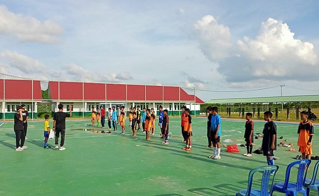 Apical Resmikan Akademi Futsal SMPN 21 Balikpapan