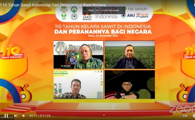 Sambut Hari Sawit, 110 Tokoh Sawit Indonesia Peroleh Penghargaan