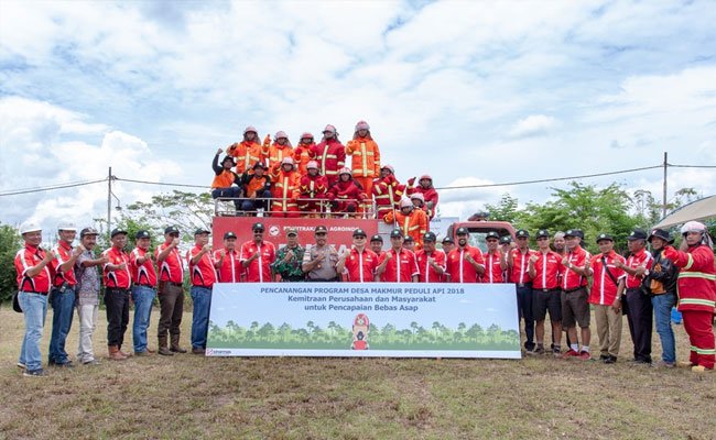 Cegah Karhutla, Sinar Mas Resmikan Program DMPA Bagi 10 Desa di Kalteng