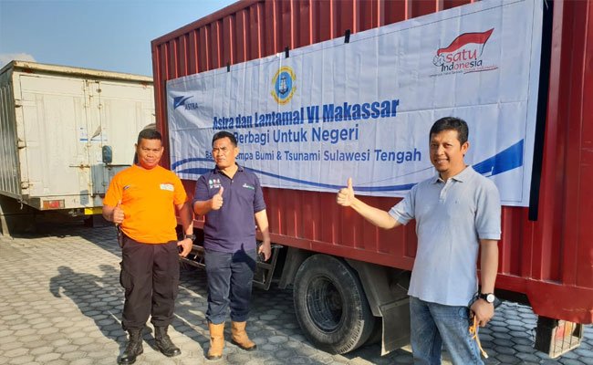 Grup Astra Salurkan Bantuan Bagi Korban Gempa dan Tsunami pada 13 Titik di Sulteng