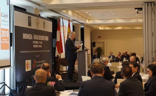 Minyak Sawit Salah Satu Tema di Forum Bisnis Indonesia-Spanyol