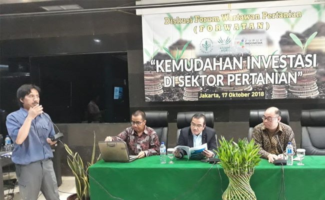 Perijinan Online Sektor Pertanian Mesti Jangkau Perijinan Teknisnya