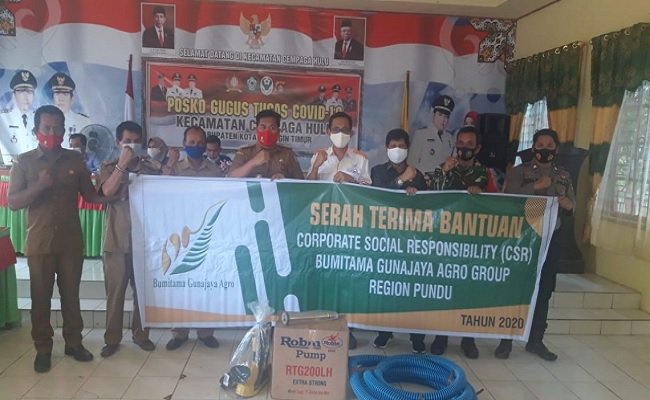 Antisipasi Kebakaran Lahan, BGA Group Bantu Alat Damkar di Cempaga Hulu