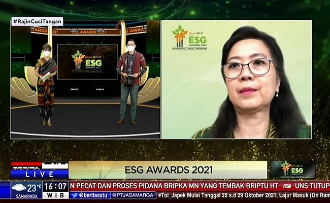 ANJ Raih Penghargaan ESG Awards 2021, Lantaran Konsisten Implementasi ESG